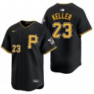 Pittsburgh Pirates #23 Mitch Keller Black Men's & Youth Stitched Jersey