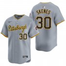 Pittsburgh Pirates #30 Paul Skenes Gray Men's & Youth Stitched Jersey