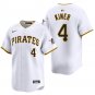 Pittsburgh Pirates #4 Ralph Kiner White Men's & Youth Stitched Jersey