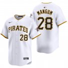 Pittsburgh Pirates #28 Jake Mangum White Men's & Youth Stitched Jersey