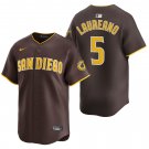 San Diego Padres #5 Ramon Laureano Brown Men's & Youth Stitched Jersey