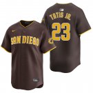 San Diego Padres #23 Fernando Tatis Jr. Brown Men's & Youth Stitched Jersey