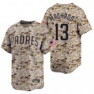 San Diego Padres #13 Manny Machado Camo Men's & Youth Stitched Jersey