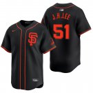 San Francisco Giants #51 Jung Hoo Lee Black Men's & Youth Stitched Jersey