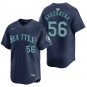 Seattle Mariners #56 Randy Arozarena Navy Men's & Youth Stitched Jersey