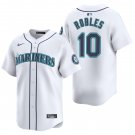 Seattle Mariners #10 Victor Robles White Men's & Youth Stitched Jersey
