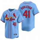 St. Louis Cardinals #41 Alec Burleson Light Blue Men's & Youth Stitched Jersey