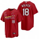 St. Louis Cardinals #18 Jordan Walker Red Men's & Youth Stitched Jersey