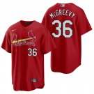St. Louis Cardinals #36 Michael McGreevy Red Men's & Youth Stitched Jersey