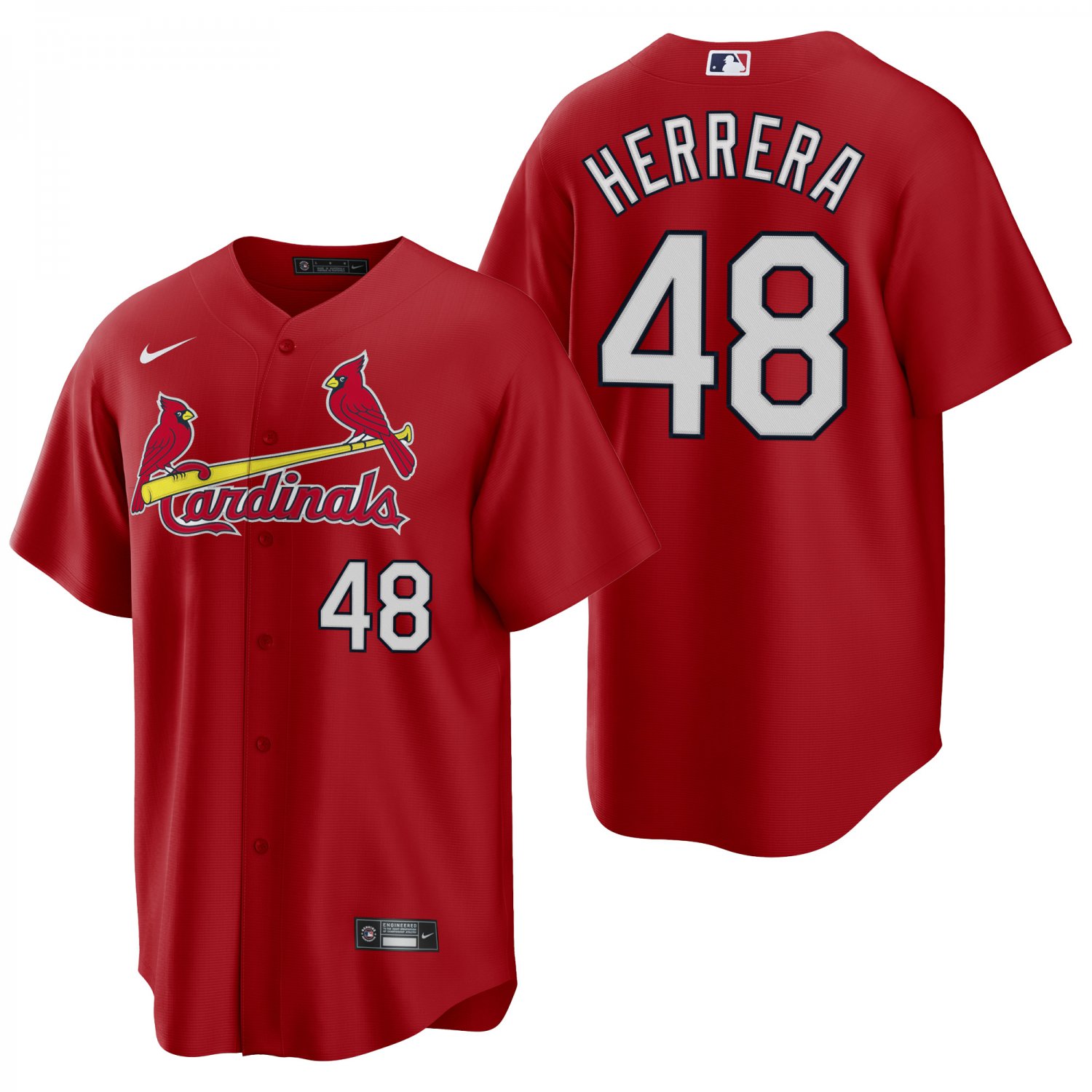 St. Louis Cardinals #48 Ivan Herrera Red Men's & Youth Stitched Jersey