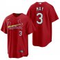 St. Louis Cardinals #3 Dustin May Red Men's & Youth Stitched Jersey