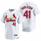 St. Louis Cardinals #41 Alec Burleson White Men's & Youth Stitched Jersey