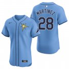 Tampa Bay Rays #28 Nick Martinez Light Blue Men's & Youth Stitched Jersey