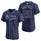 Tampa Bay Rays #28 Nick Martinez Navy Men's & Youth Stitched Jersey