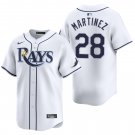 Tampa Bay Rays #28 Nick Martinez White Men's & Youth Stitched Jersey