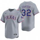Texas Rangers #32 Evan Carter Gray Men's & Youth Stitched Jersey