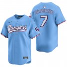 Texas Rangers #7 Ivan Rodriguez Light Blue Men's & Youth Stitched Jersey