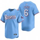 Texas Rangers #6 Josh Jung Light Blue Men's & Youth Stitched Jersey