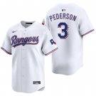 Texas Rangers #3 Joc Pederson White Men's & Youth Stitched Jersey
