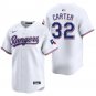 Texas Rangers #32 Evan Carter White Men's & Youth Stitched Jersey