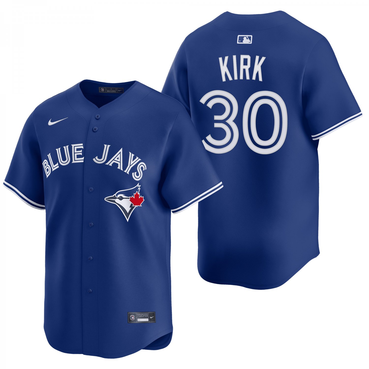 Toronto Blue Jays #30 Alejandro Kirk Royal Blue Men's & Youth Stitched Jersey