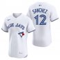 Toronto Blue Jays #12 Jesus Sanchez White Men's & Youth Stitched Jersey