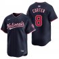 Washington Nationals #8 Gary Carter Navy Men's & Youth Stitched Jersey