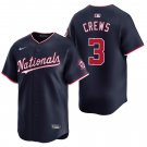 Washington Nationals #3 Dylan Crews Navy Men's & Youth Stitched Jersey