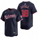 Washington Nationals #18 Zack Littell Navy Men's & Youth Stitched Jersey