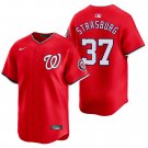 Washington Nationals #37 Stephen Strasburg Red Men's & Youth Stitched Jersey