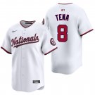 Washington Nationals #8 Jose Tena White Men's & Youth Stitched Jersey