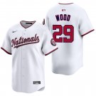 Washington Nationals #29 James Wood White Men's & Youth Stitched Jersey