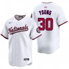 Washington Nationals #30 Jacob Young White Men's & Youth Stitched Jersey
