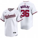 Washington Nationals #36 Miles Mikolas White Men's & Youth Stitched Jersey