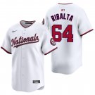 Washington Nationals #64 Orlando Ribalta White Men's & Youth Stitched Jersey
