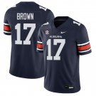 Auburn Tigers #17 Byrum Brown Navy Jersey
