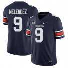 Auburn Tigers #9 Elijah Melendez Navy Jersey