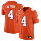 Clemson Tigers #4 Deshaun Watson Orange Jersey