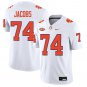 Clemson Tigers #74 Brayden Jacobs White Jersey