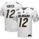Colorado Buffaloes #12 Travis Hunter White Jersey
