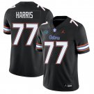 Florida Gators #77 Knijeah Harris Black Jersey