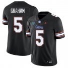Florida Gators #5 Myles Graham Black Jersey