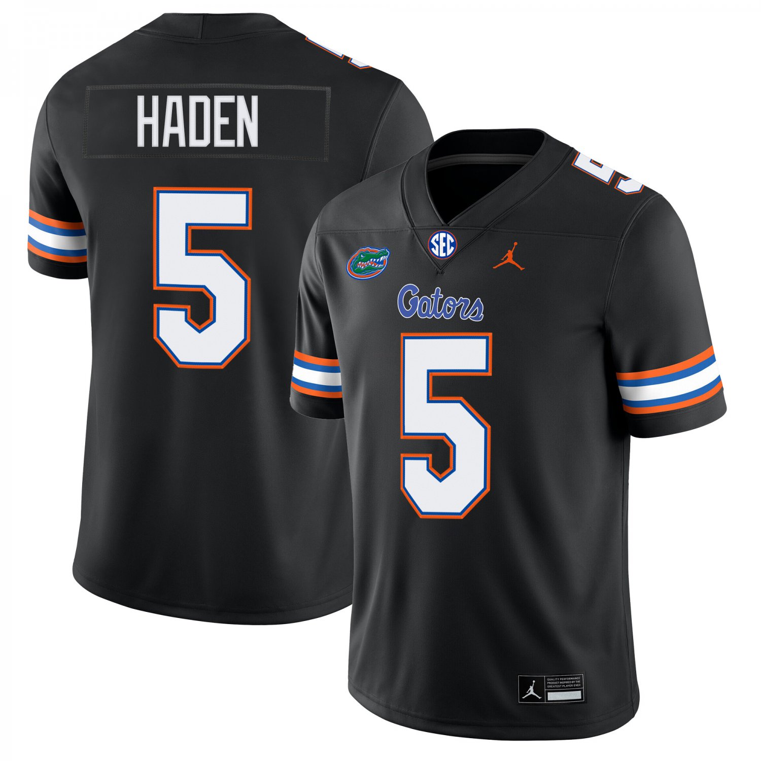 Florida Gators #5 Joe Haden Black Jersey