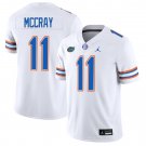 Florida Gators #11 LJ McCray White Jersey