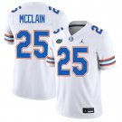 Florida Gators #25 Cormani McClain White Jersey