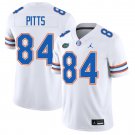 Florida Gators #84 Kyle Pitts White Jersey