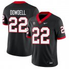 Georgia Bulldogs #22 Dante Dowdell Black Jersey