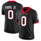 Georgia Bulldogs #0 Gabe Harris Jr. Black Jersey