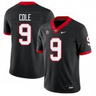 Georgia Bulldogs #9 Chris Cole Black Jersey