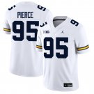Michigan Wolverines #95 Trey Pierce White Jersey